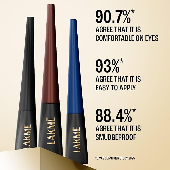 LAKME FOREVER MATTE WATERPROOF EYELINER - BROWN