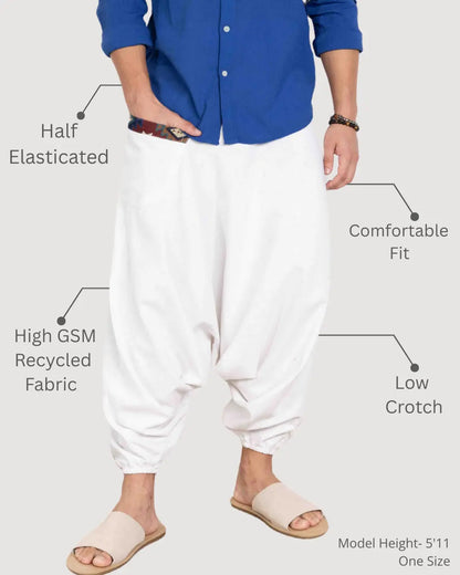 Aladdin Low Crotch Harem Pants House of Pure Eco