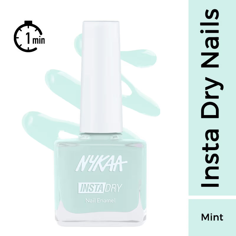 Nykaa Nail Enamel - 356 Mint Memory 9 MILLI_LITRE