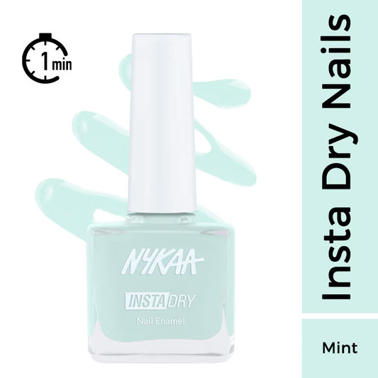 Nykaa Nail Enamel - 356 Mint Memory 9 MILLI_LITRE