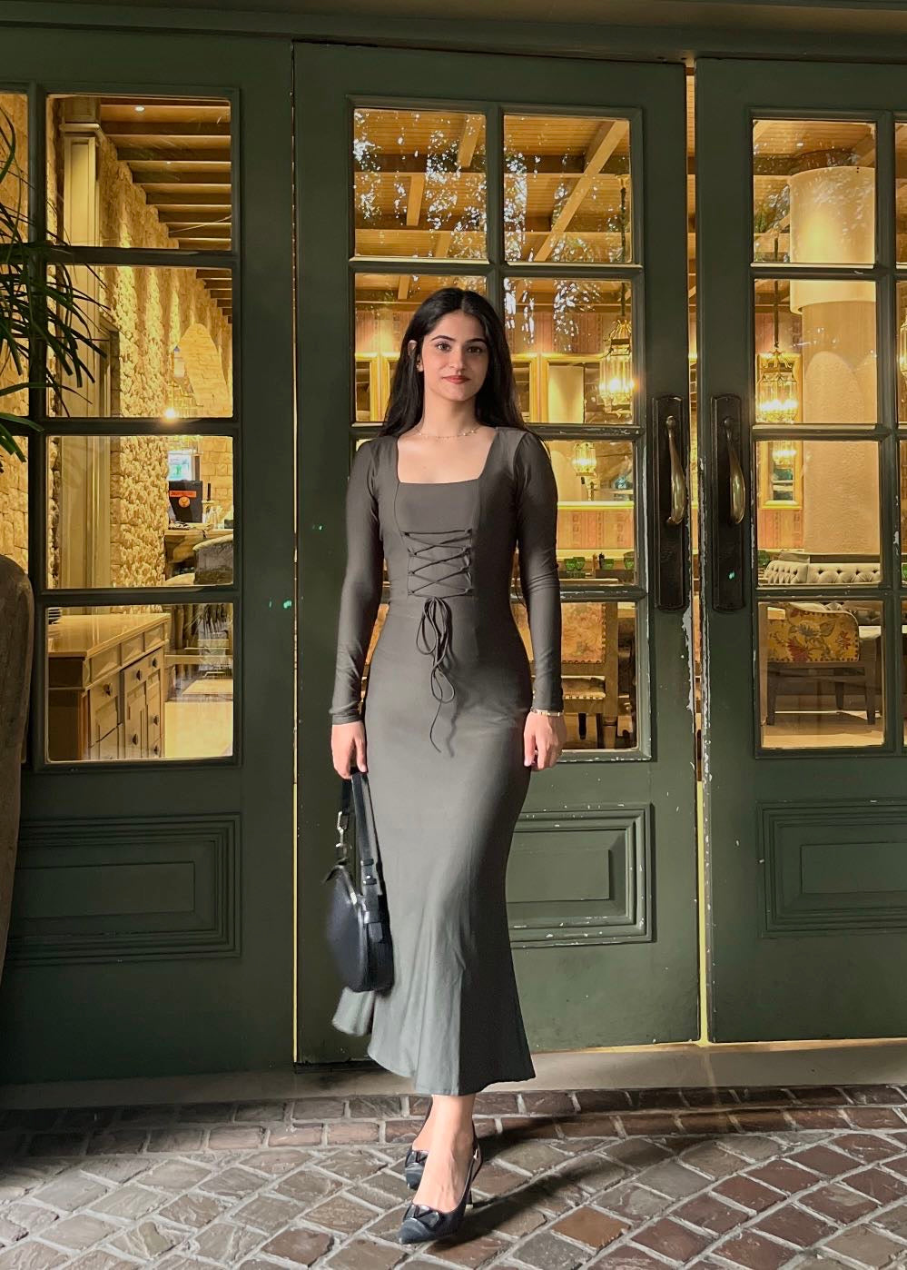 Olive Cottage Dress