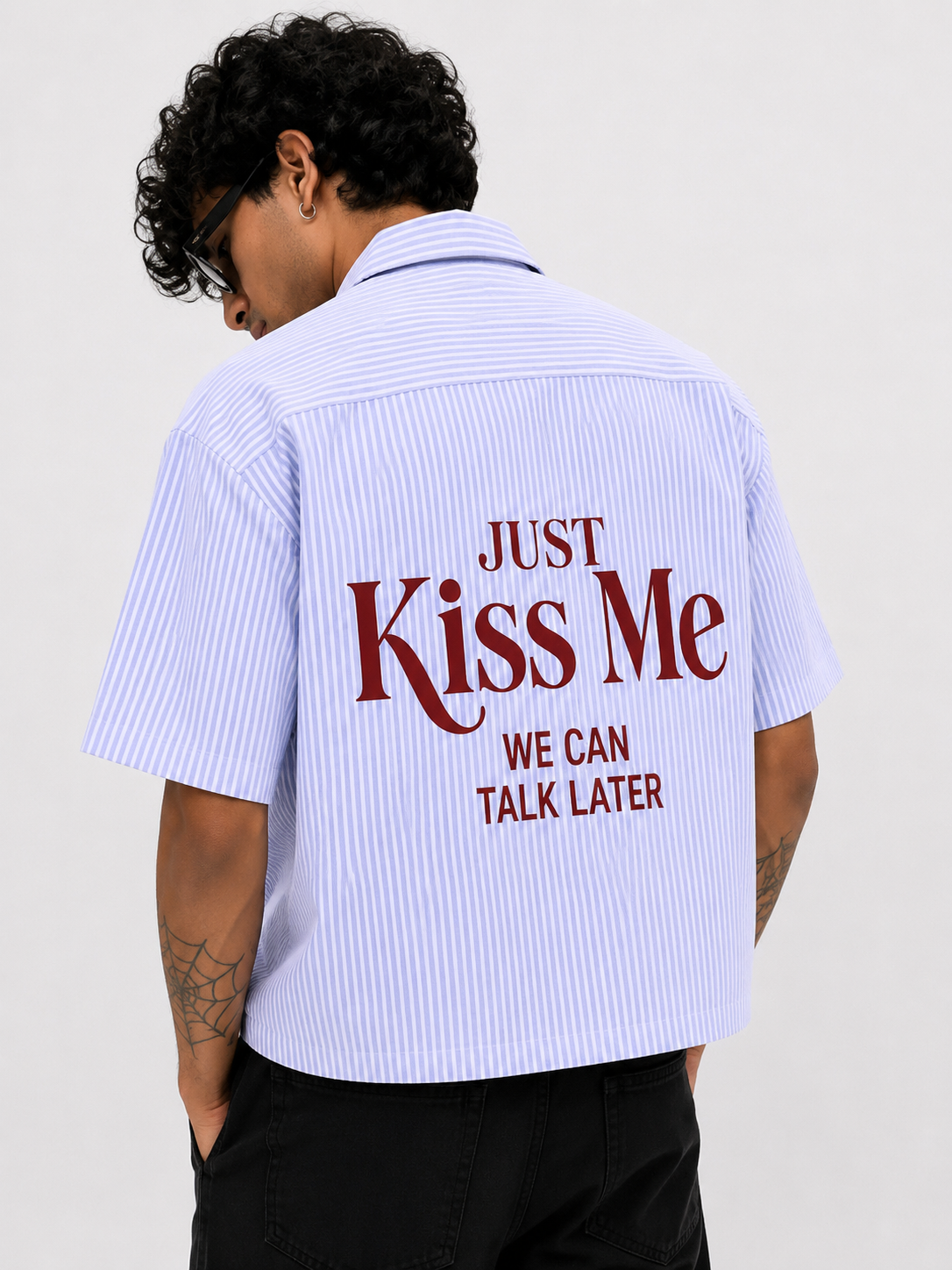 Talk Later Boxy Fit Shirt