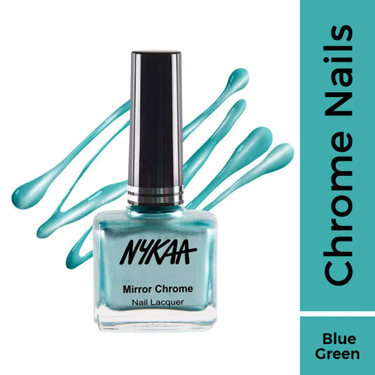 Nykaa Mirror Chrome-Lunar Green River-162 9 MILLI_LITRE