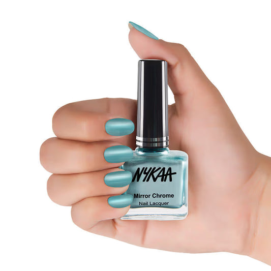 Nykaa Mirror Chrome-Lunar Green River-162 9 MILLI_LITRE