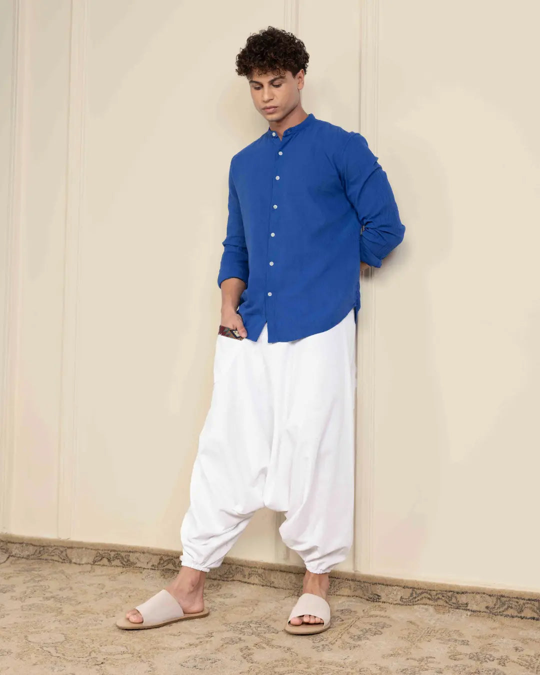 Aladdin Low Crotch Harem Pants House of Pure Eco