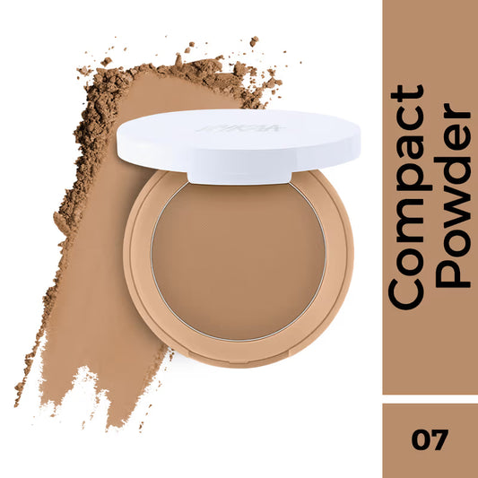 Nykaa All Day Matte Compact powder HONEY 07