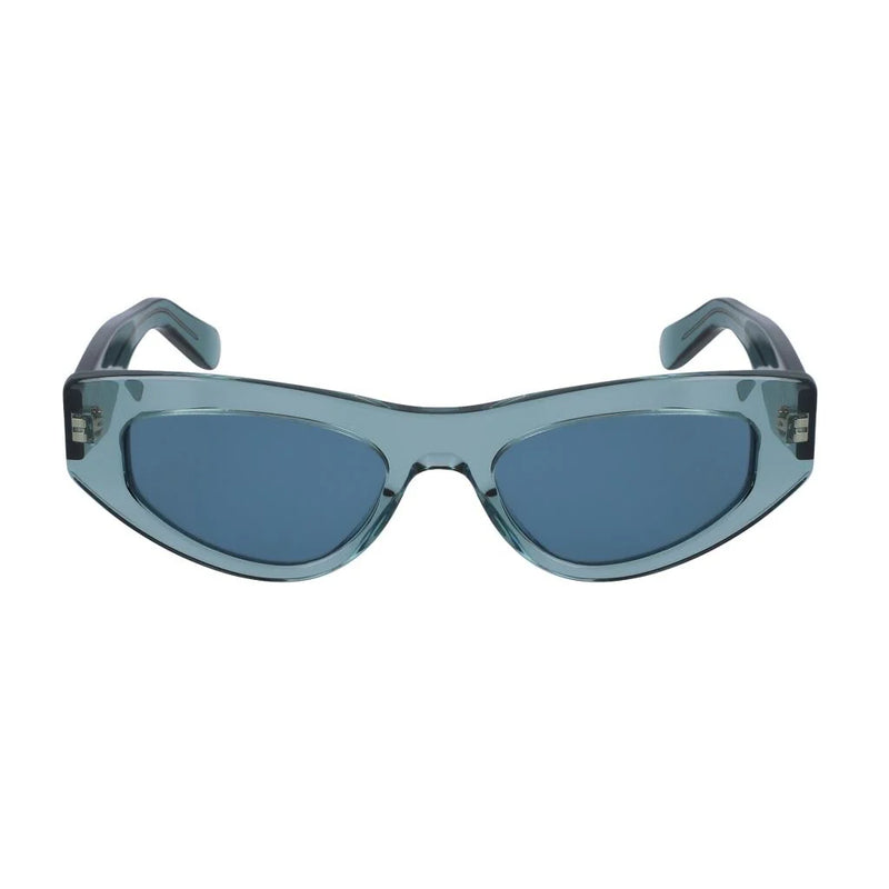 Salvatore Ferragamo Blue Cat Eye Ladies Sunglasses