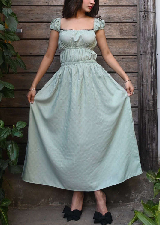 Pine Backless Dress