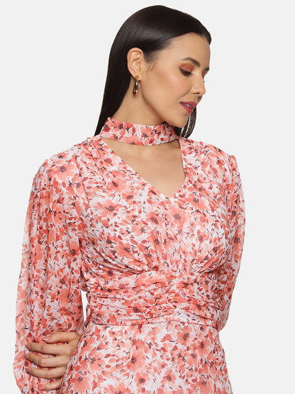  High Neck Dress For Women 