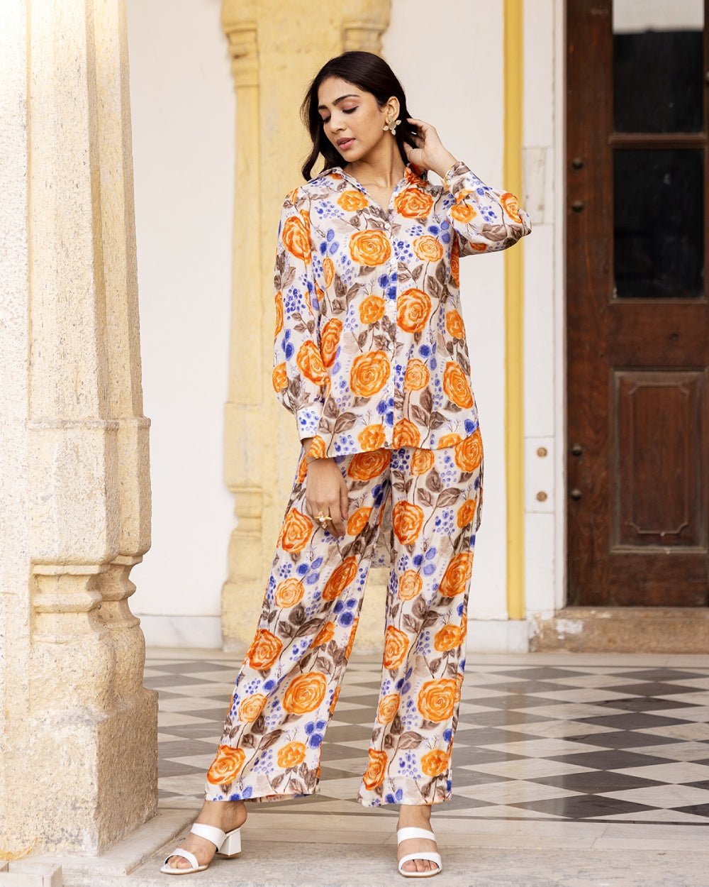 Cosmos Muslin co-ord set