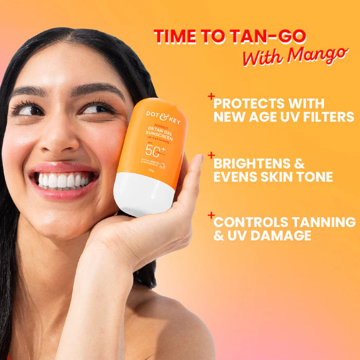 Mango DETAN Gel Sunscreen spf 50+ PA++++