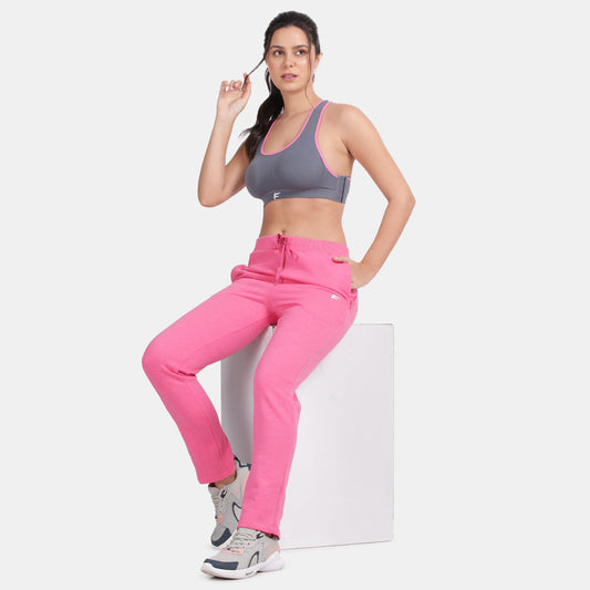 Envie Regular Fit Ankle Length Fleece Track Pant