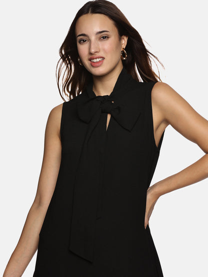 Shop solid black dresses for women 