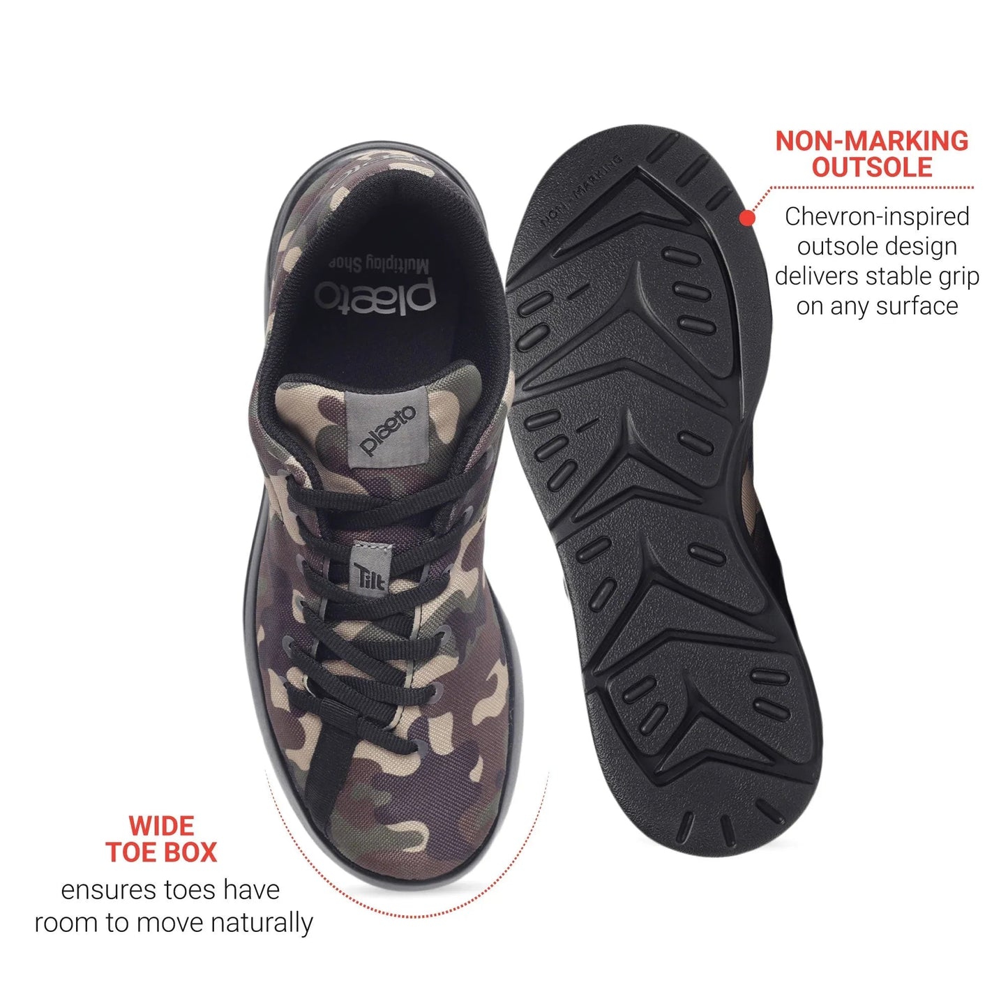 Men's Camo Trainer Shoes