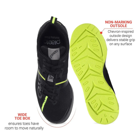 Men's Slam 2.0 Black Training Shoes Plaeto