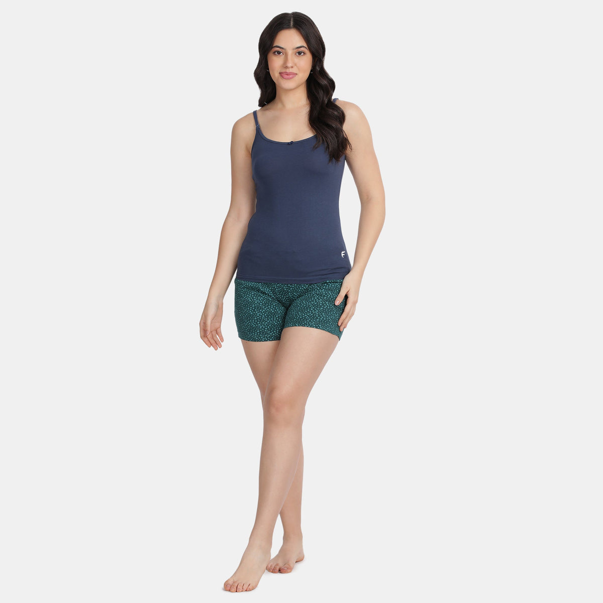 Envie Relaxed Fit Scoop Neck Short Length Camisole