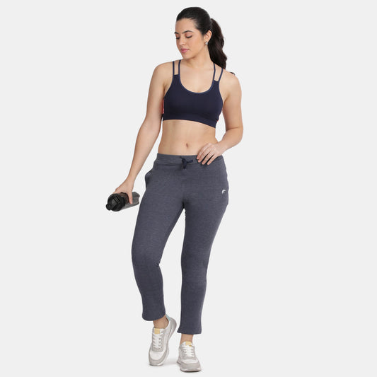 Envie Regular Fit Ankle Length Fleece Track Pant