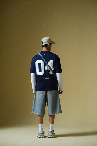 Zeus Heavyweight Full Sleeves Oversized Printed T-Shirt