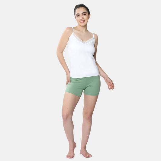 Envie Regular Fit V-Neck Short Length Lace Camisole