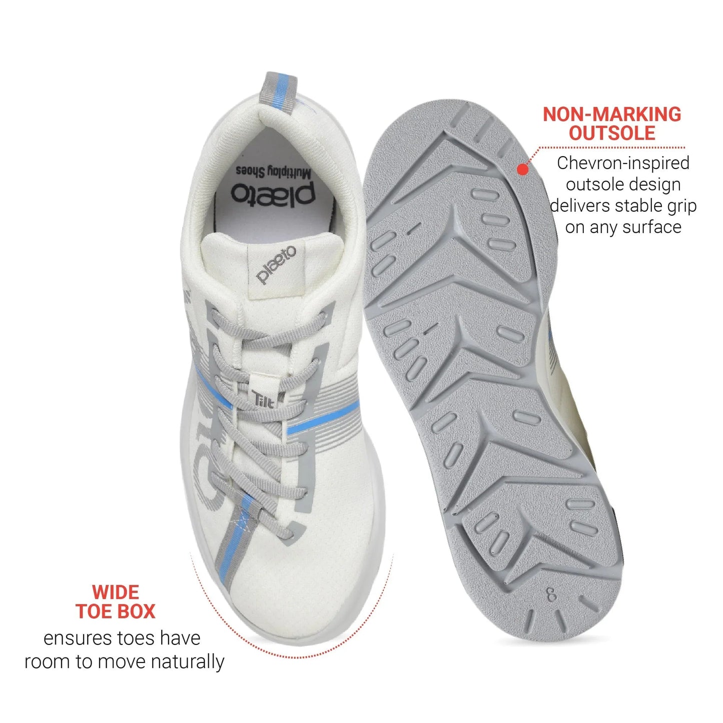 Men's Slam 2.0 White Trainer Shoes