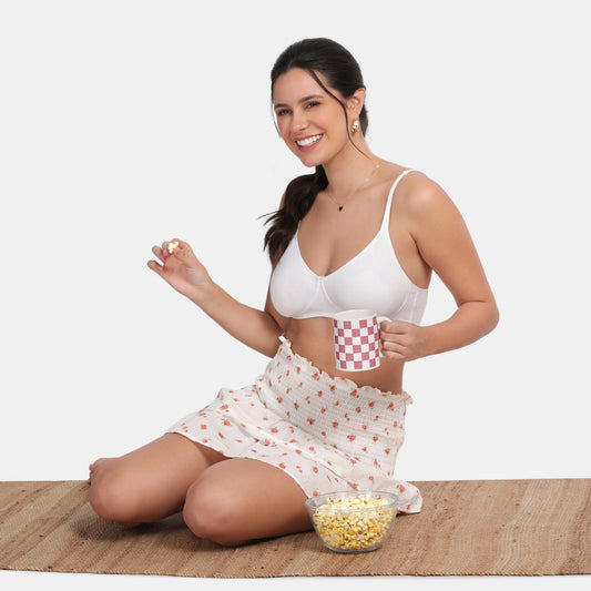 Envie Non-Padded Non-Wired 3/4th Coverage T-Shirt Bra