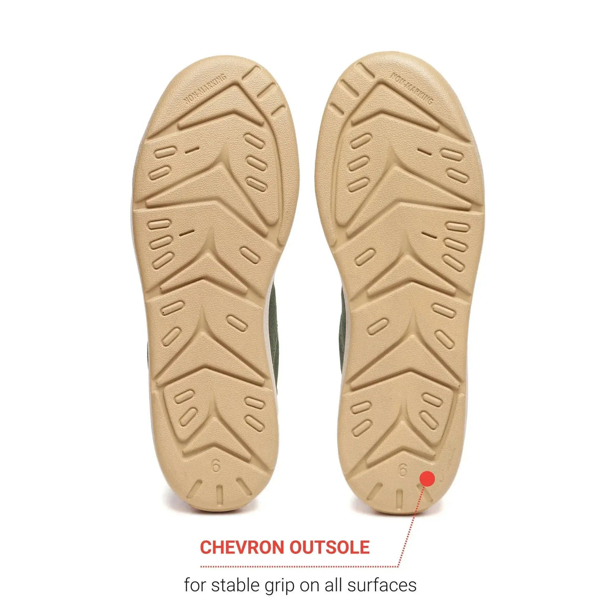 Classic Olive Sneakers for Men Plaeto