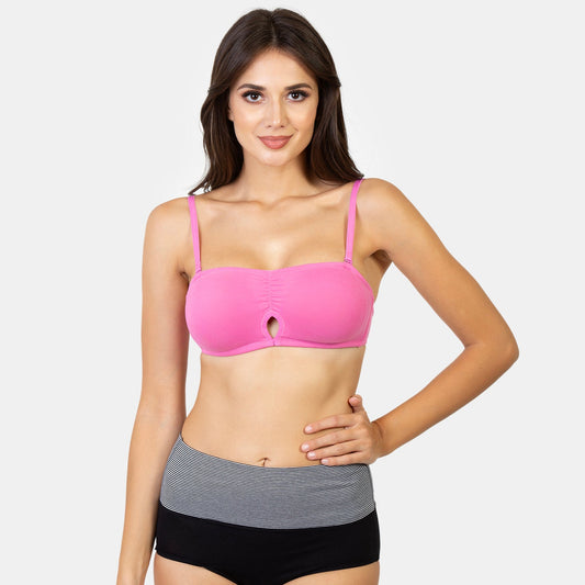 Envie Non-Padded Non-Wired Medium Coverage Bandeau Bra
