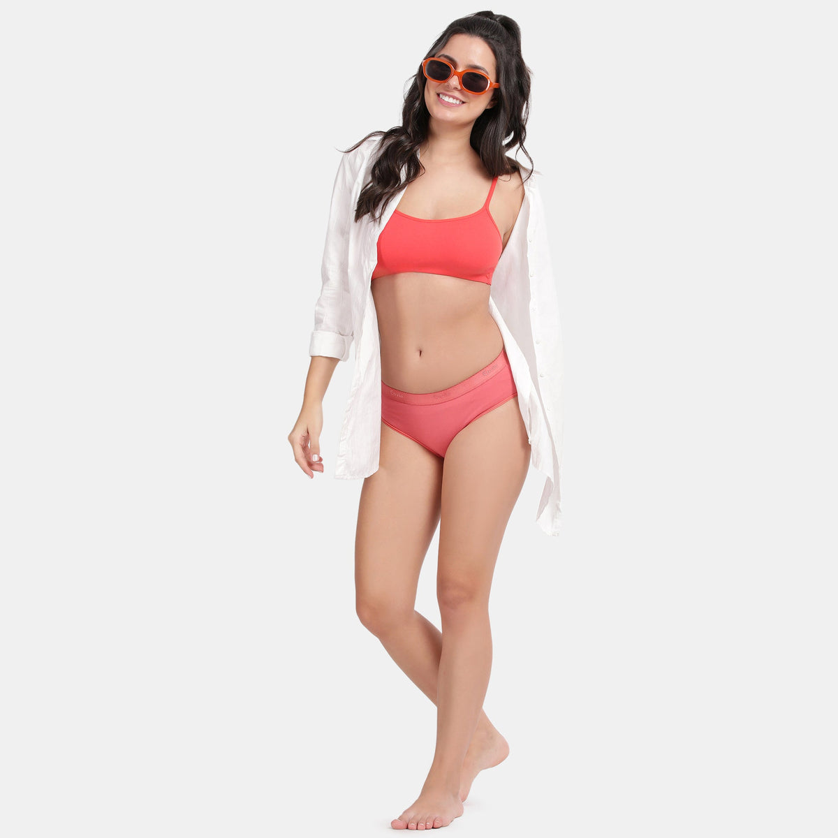 Enerve Pack Girls Non-Padded Non-Wired Full Coverage Teenage Bra