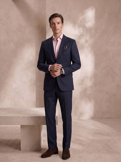 Regular Fit Pink Cotton Formal Shirt for Men (BOWEN)