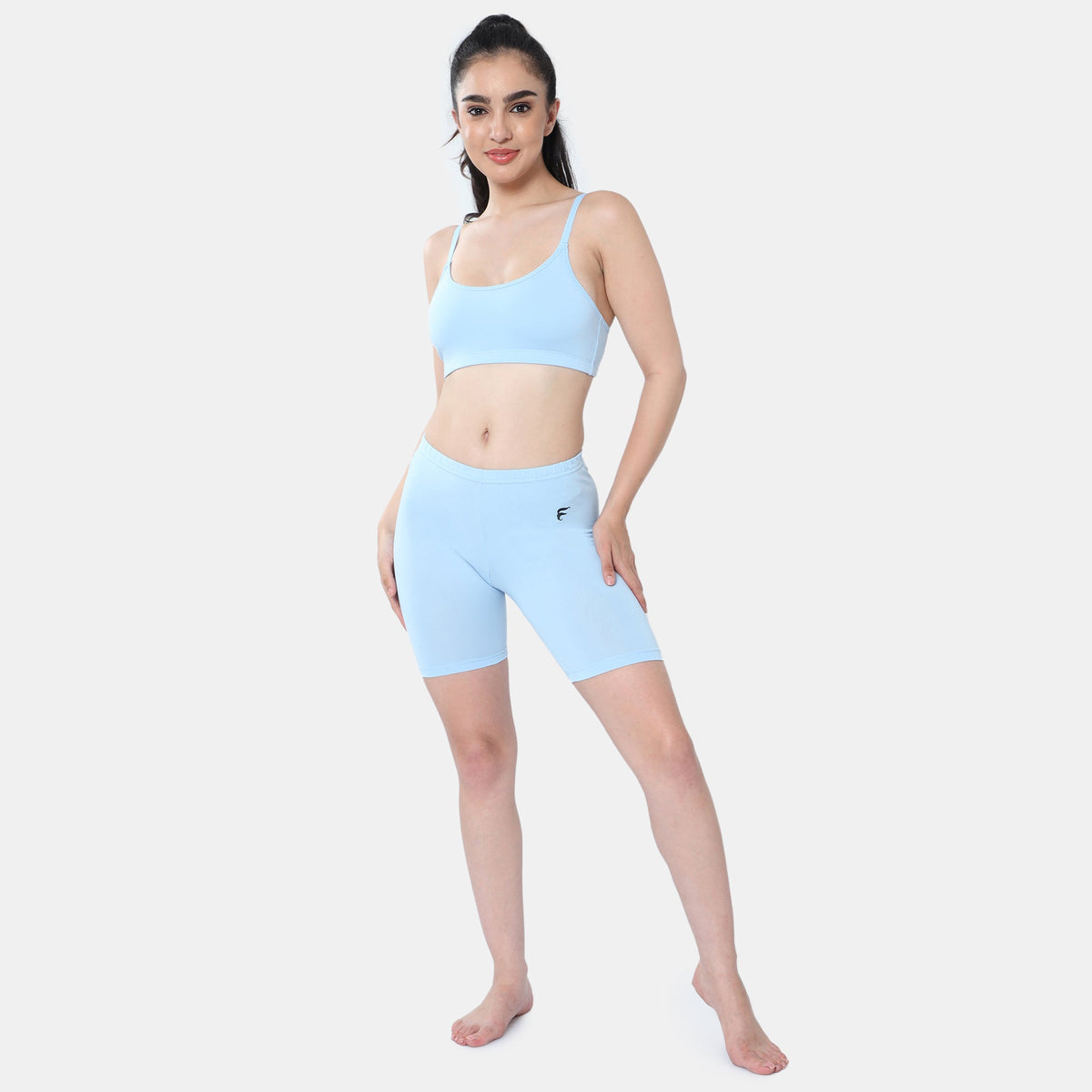 Envie Hugged Fit Thigh Length Cycling Shorts