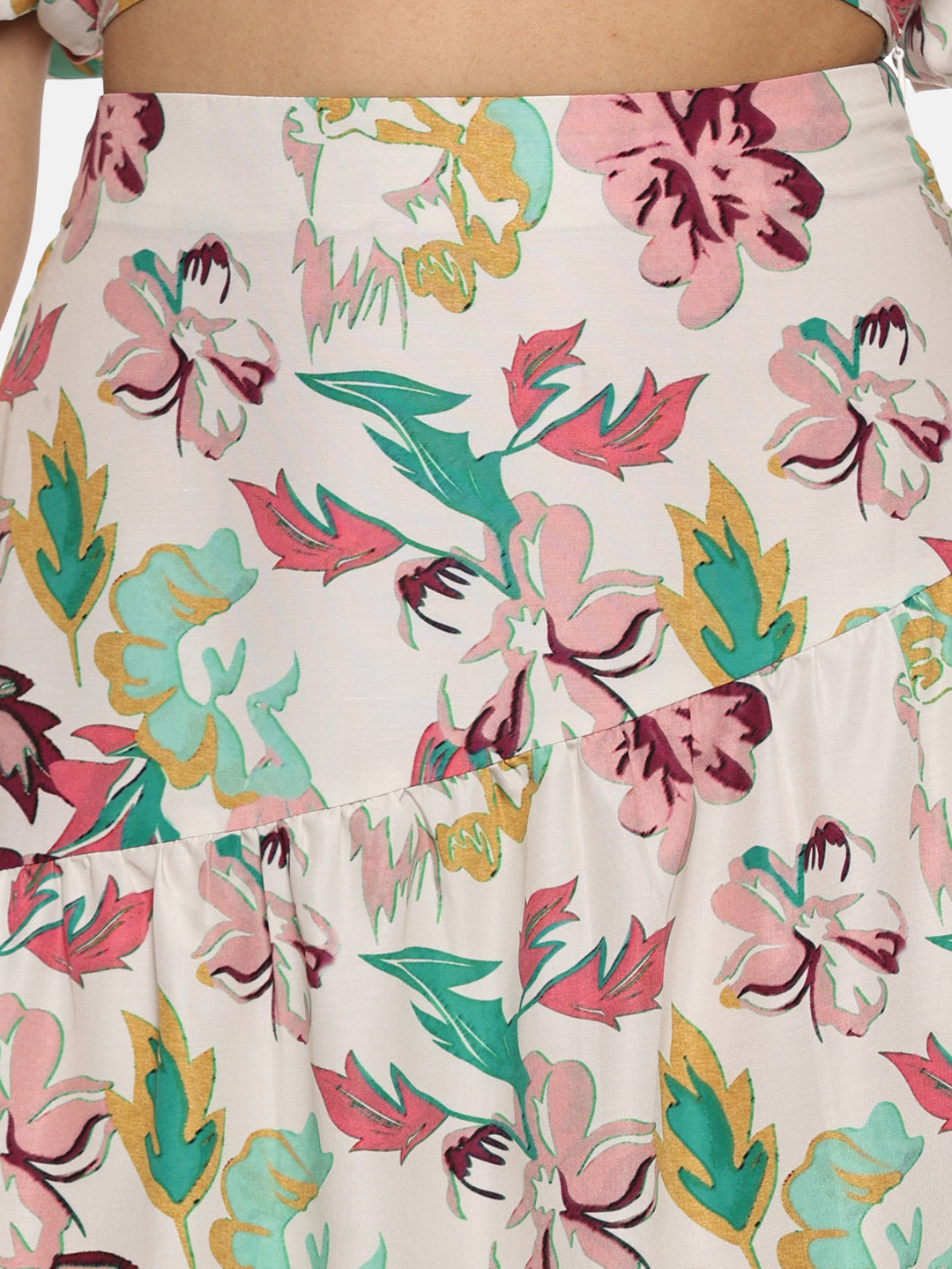 Buy Multicolor Midaxi Skirt For Women