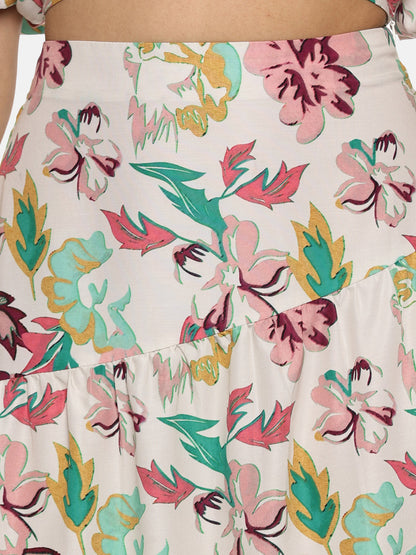 Buy Multicolor Midaxi Skirt For Women