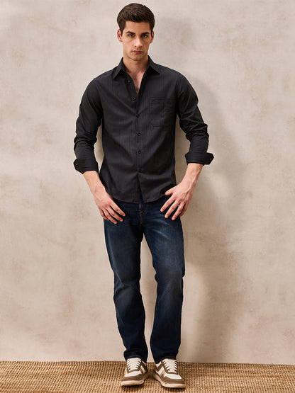 Aldeno Men Olive Casual Shirt (COCCA)