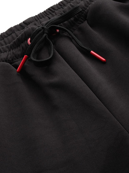 Alcis Men Black Colorblocked Pant