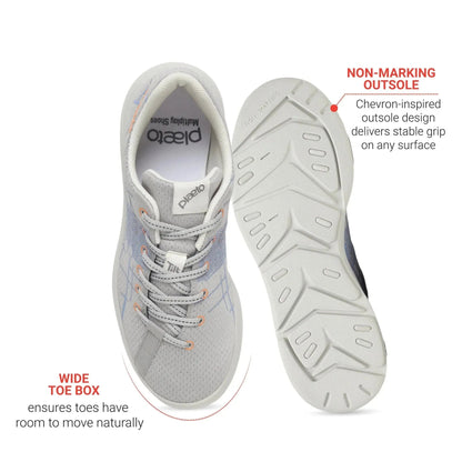 Men's Maidaan Grey Training Shoes Plaeto