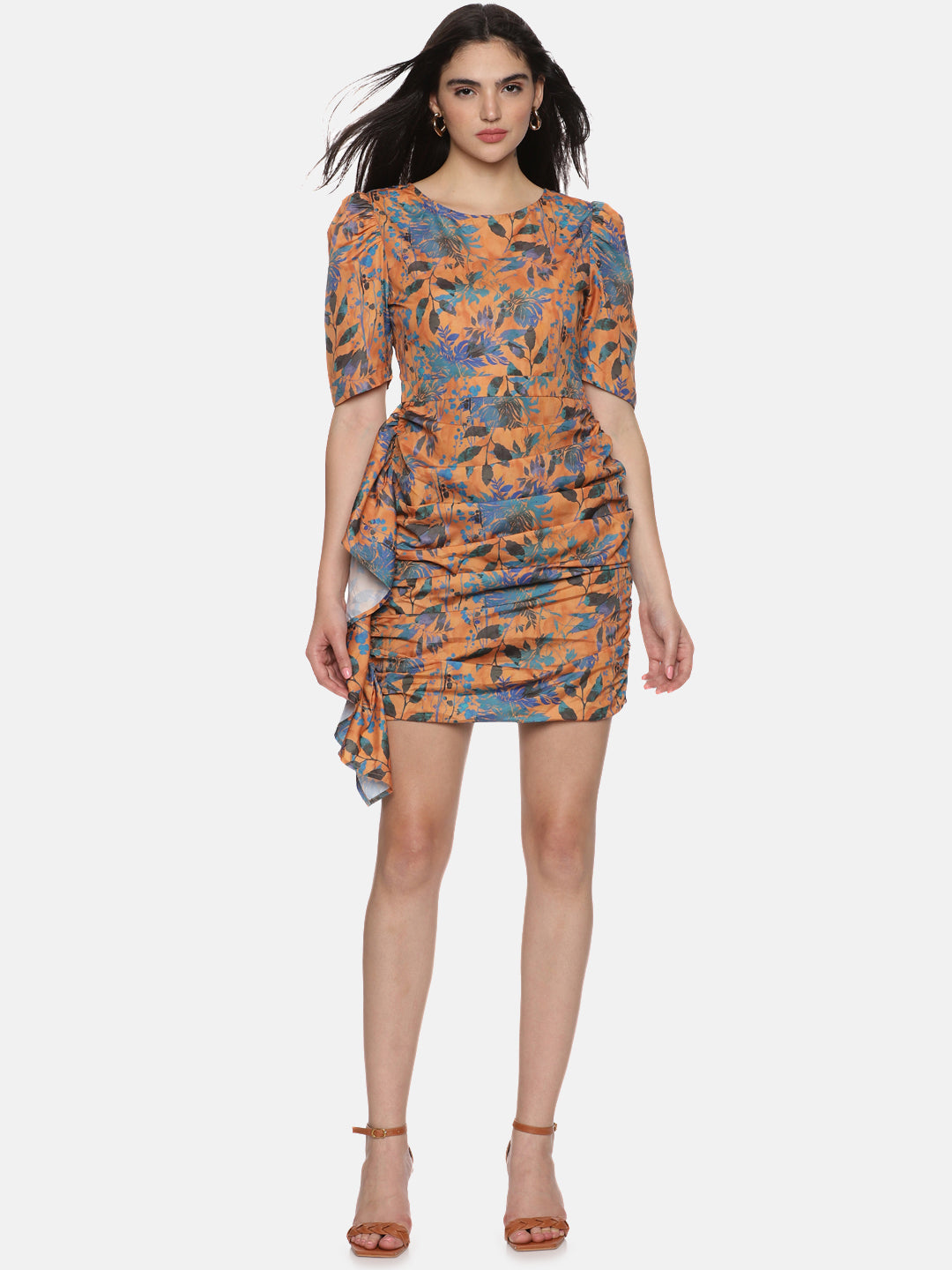 Buy Half Sleeve Mini Dress For Women