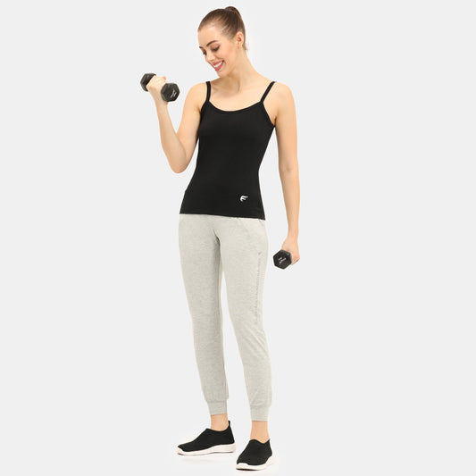 Envie Regular Fit Round Neck Short Length Basic Camisole