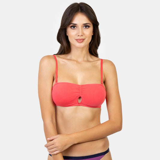 Envie Non-Padded Non-Wired Medium Coverage Bandeau Bra