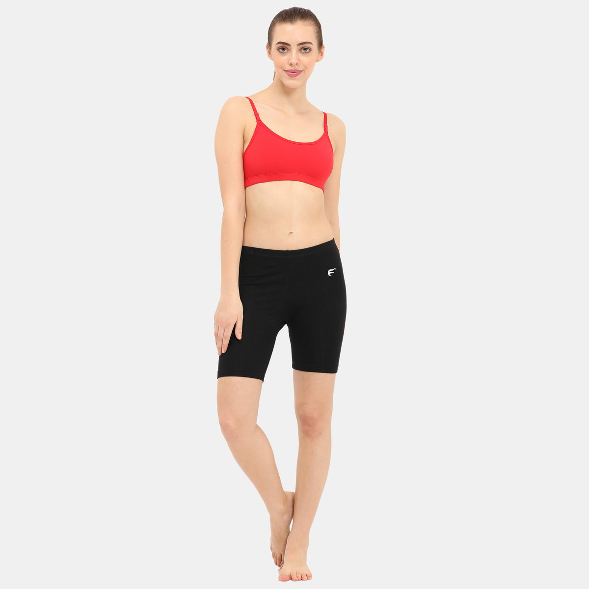 Envie Hugged Fit Thigh Length Cycling Shorts