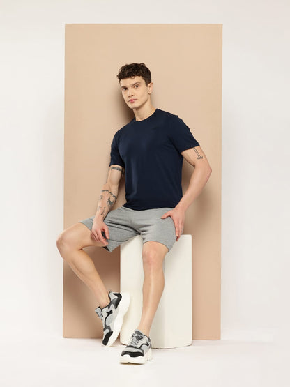 Cotton Flex Tee Midnight Blue