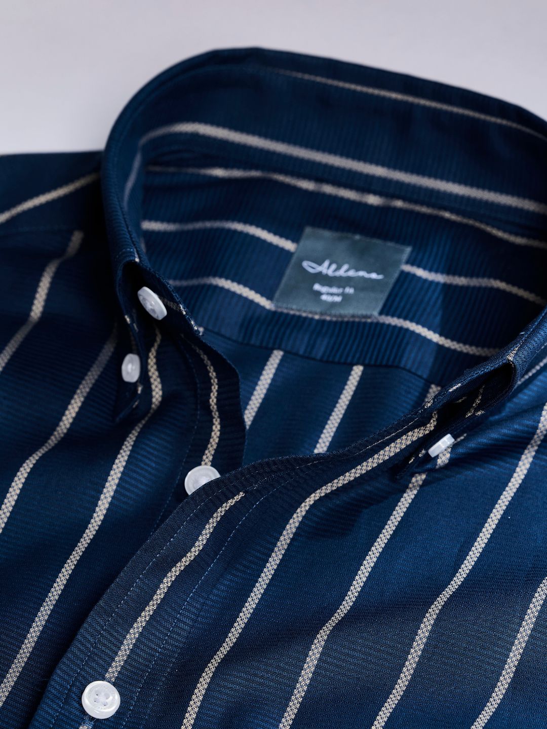 Regular Fit Cotton Blue Casual Shirt for Men (FOLIA)