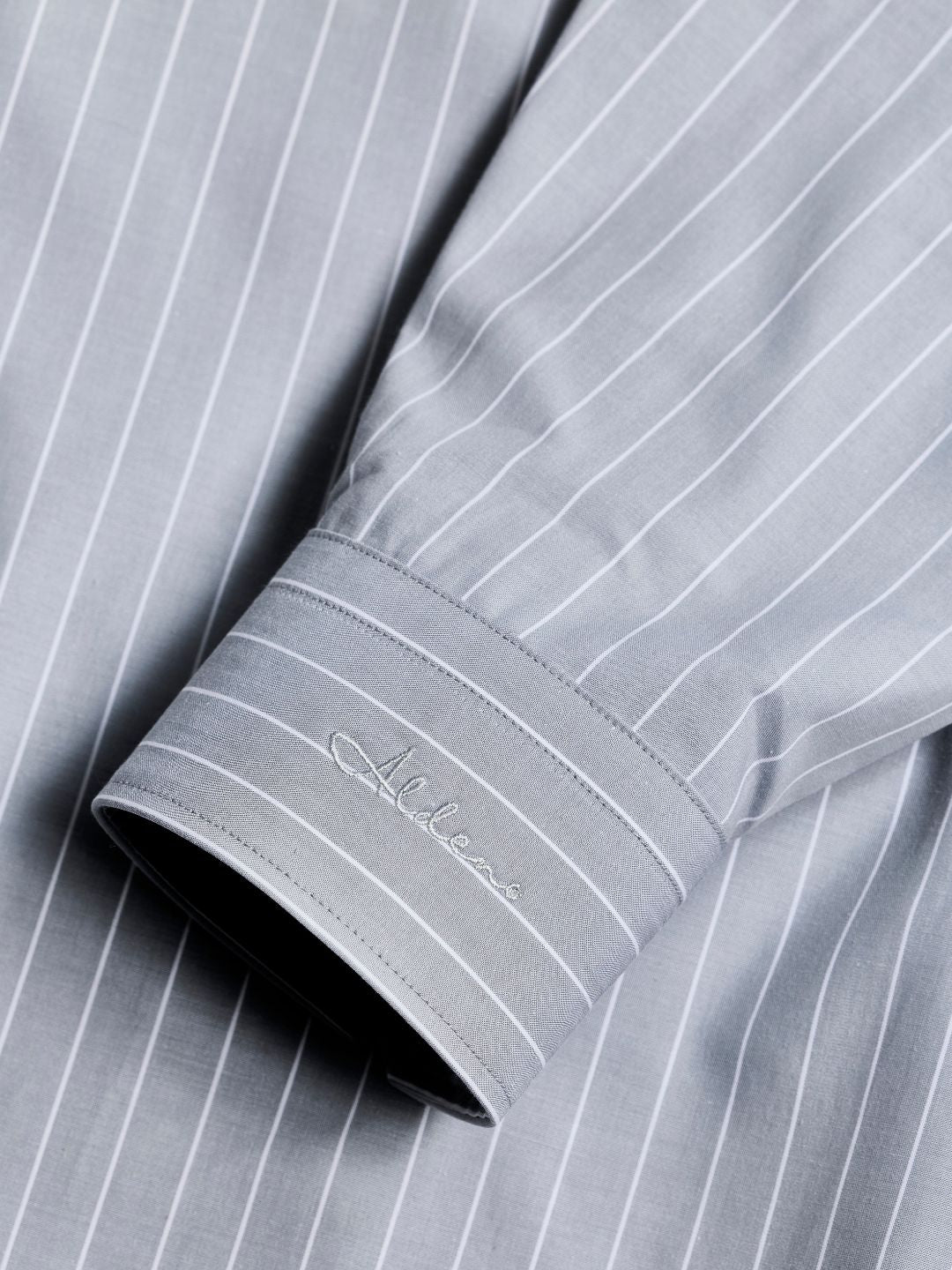 Slim Fit Cotton Grey Formal Shirt for Men (FELIT)