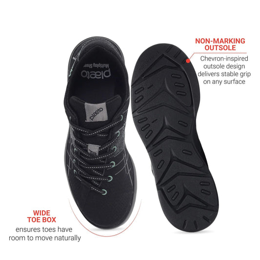 Men's Maidaan Black Training Shoes