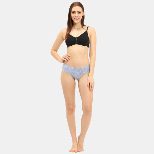 Kinky Medium Rise 3/4th Coverage Hipster (Pack of 3