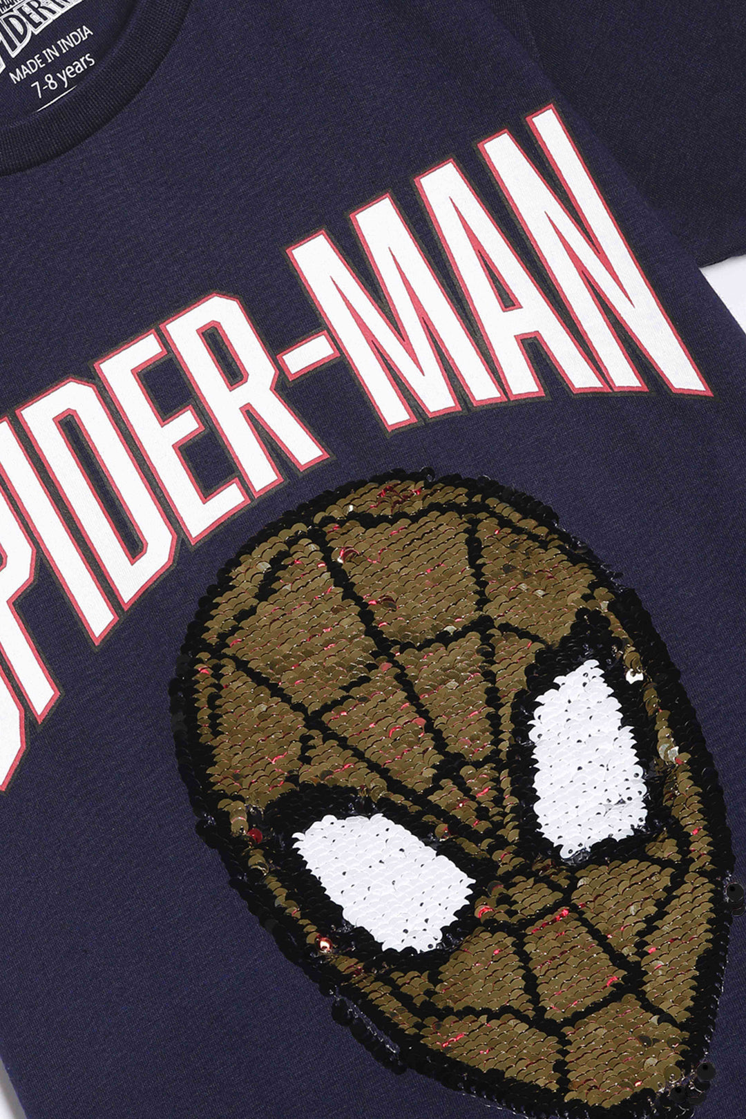 Spider-Man Reversible Sequin Tee Nap Chief