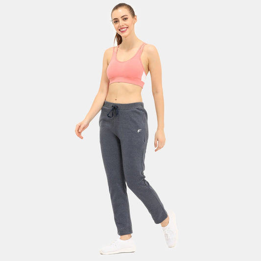 Envie Regular Fit Ankle Length Fleece Track Pant