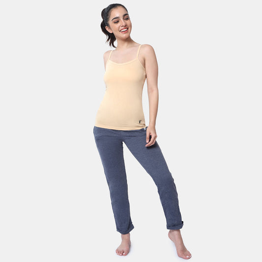 Envie Regular Fit Round Neck Short Length Basic Camisole