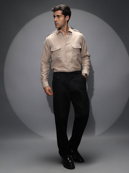 Solid Relaxed Shirt