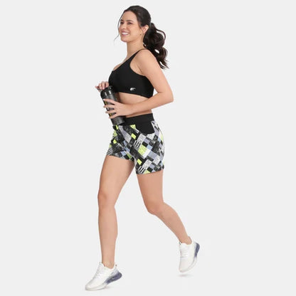 Black sports bra Envie non padded non wired full coverage comfortable gym workout bra for daily activewear