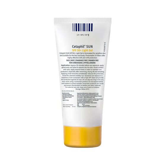 Cetaphil Spf 50+ Sun Light Gel 50 ml